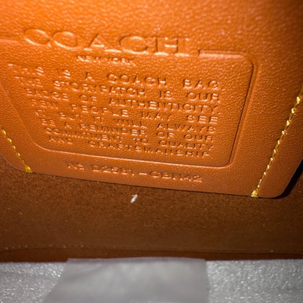Coach Soft Empire 40 Warm Brown Suede - Picture 6 of 8